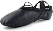 Black Ballet Canvas Dance Shoes Gymnastic Yoga Shoes Flat Split Sole Leather Ballerina Girls Ladies Children'S and Adult'S Sizes