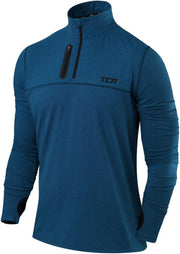 Men'S Fusion Pro Quickdry Long Sleeve Half-Zip Running Top