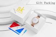 Creative Simplicity Women Watch Mesh Band Elegant Women Watches Ladies Business Wristwatch