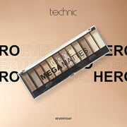 Mega Mattes Nude Eyeshadow Palette - 12 Pigmented, Professional, Long Lasting, Easy to Apply and Blendable Matte Shades for the Perfect Look for Day or Night 18G