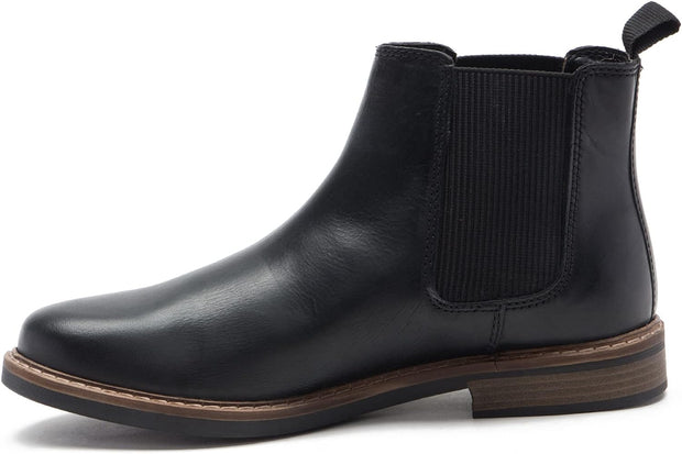 Men'S 'Bamford' Formal Chelsea Boots, Classic, Comfortable and Stylish Boots for Any Occasion, Made with Leather for an Effortless and Chic Look (Black/Wood)