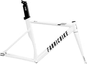 AERO - Fixed Gear Bike Frameset, Single Speed Fixie Frameset, Aluminium Frame and Carbon Fork, 3 Sizes, 2.145G (M Size)