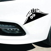 ® 3D Funny Peeking Monster Cartoon Vinyl Car Sticker Badge Emblem Decal