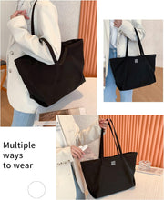 Tote Bags for Women,19.3 Inch Water Resistant Large Capacity Shoulder Bags with Zip and Pockets,Casual Shopping Bag for School Teacher and Laptop