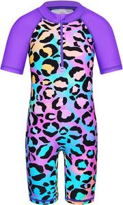 Girls 2-12Y Cocotree with Heart Swimming Suit 50+UV Sun Protection Swimsuit Costume