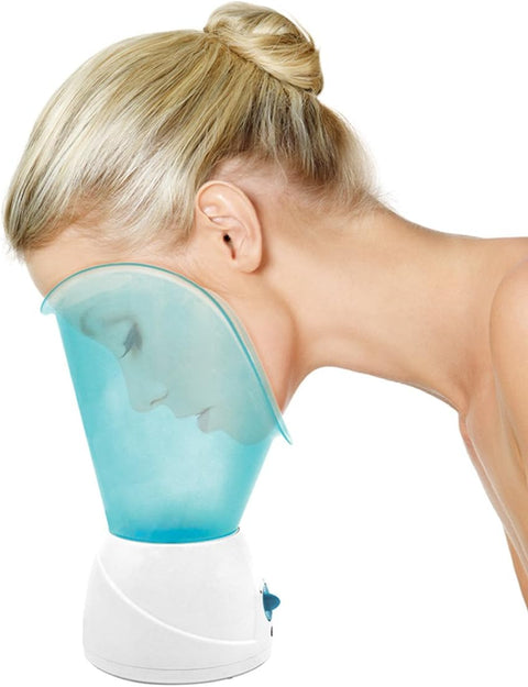 Bauer 38680 Facial Spa Face Steamer and Nasal Inhaler Set, Removes Blackheads & Opens Pores