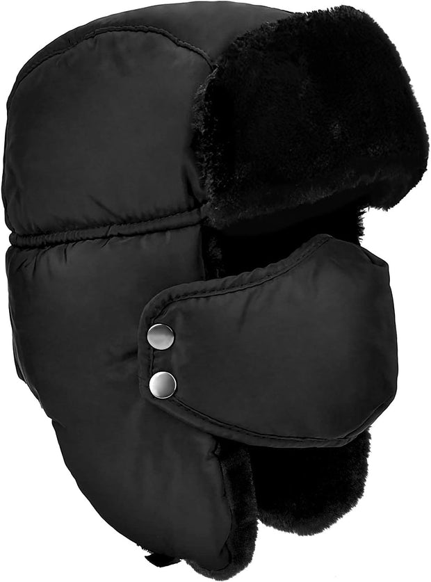 Unisex Winter Ear Flap, Trooper, Trapper Hat, Keeping Warm While Skating, Skiing Other Outdoor Activities