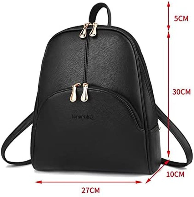 Women Fashion Backpack Purse Leather Rucksack Bag Girls Casual Daypacks