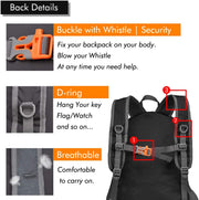 50L/40L Backpack Ultra Lightweight Packable Foldable Rucksack Water Resistent for Men Women Kids Outdoor Camping Hiking Travel Daypack Handy Durable Gifts for Men Women