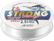 200 M Fishing Line, 0.4Mm Nylon Fishing Wire 6.0 Spool Clear Monofilament Line Invisible Fishing Wire for Fishing Hanging Crafts