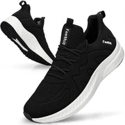 Trainers Men Running Shoes Tennis Sports Training Walking Gym Athletic Fitness Fashion Sneakers Trainers for Men Breathable Lightweight Comfortable Outdoor Flat Shoes for Jogging