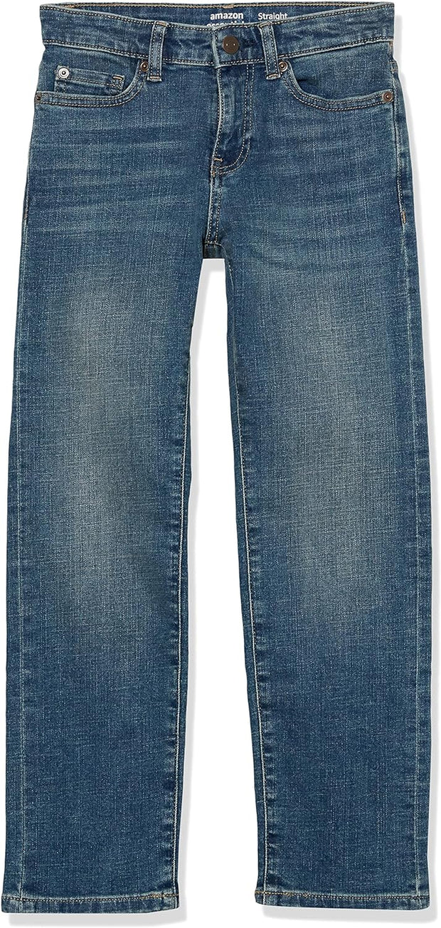 Boys' Regular Straight-Cut Jeans