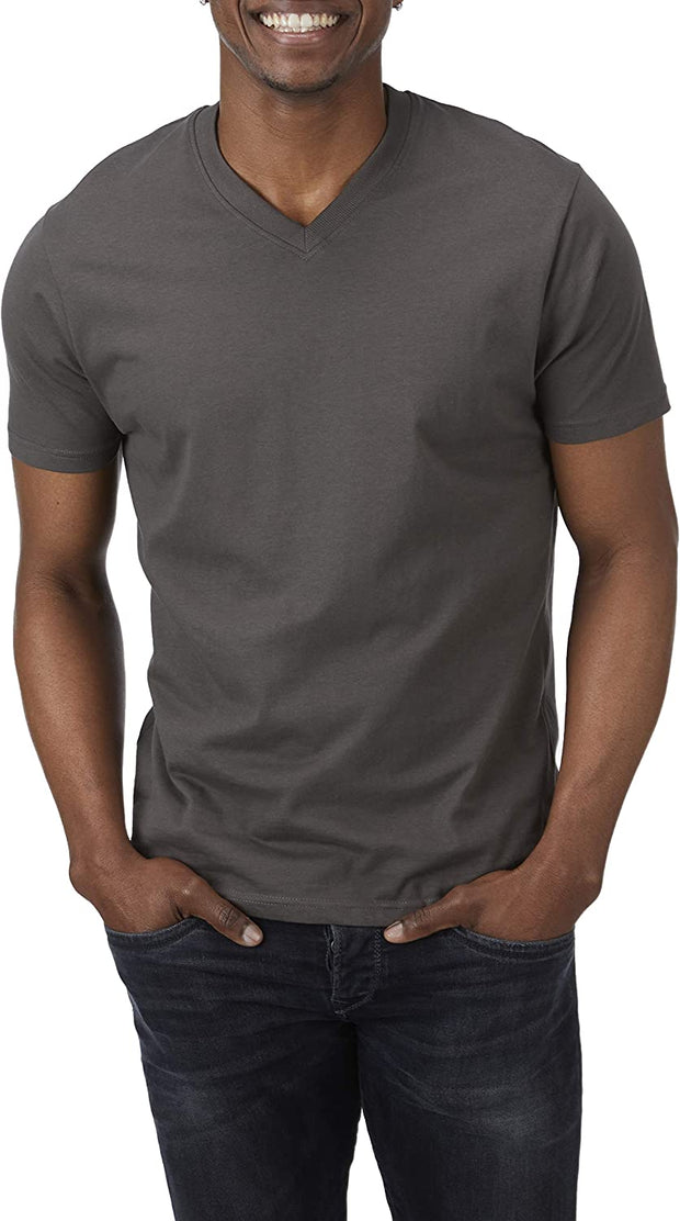 5 Pack Plain V-Neck T-Shirt