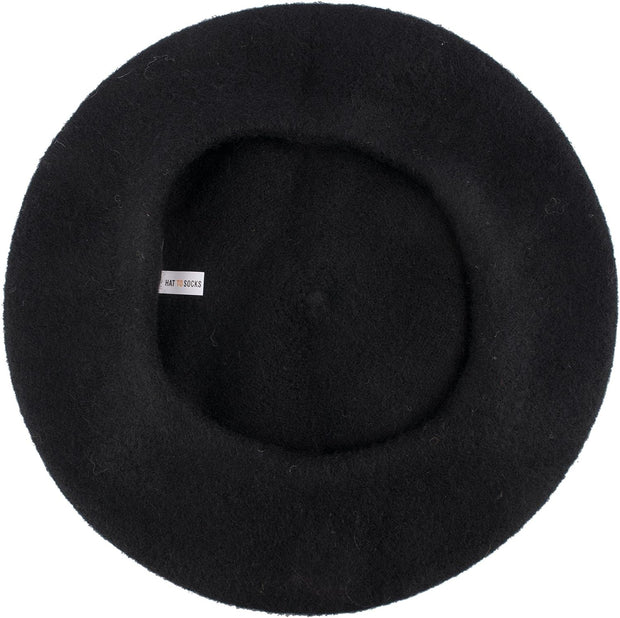 Wool Blend French Beret for Men and Women in Plain Colours