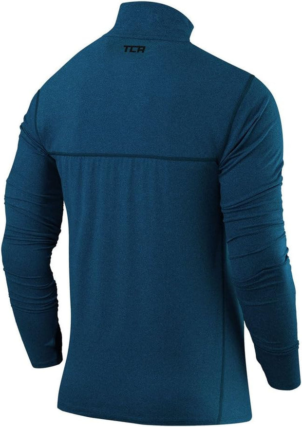 Men'S Fusion Pro Quickdry Long Sleeve Half-Zip Running Top