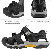 Men'S Athletic Sports Outdoor Closed Toe Hiking Fisherman Sandals DSA212