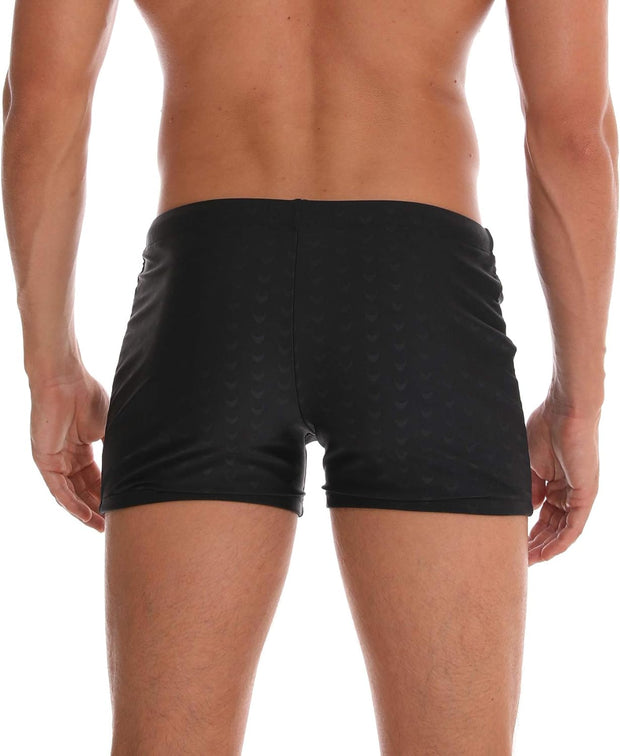 Men'S Swimming Trunks Shorts with Removable Pad Sport Boxer Swimwear Boxers Underwear Drawstring Summer Beach Board Shorts Elastic Swimsuit Bottom