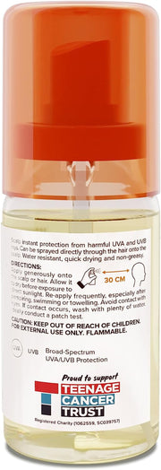 Hair & Scalp Protection Spray SPF30 Non Greasy High Protection UVA and UVB, 50Ml