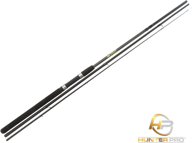 10Ft Carbon Match Float Coarse Fishing Rod Carbon Black & Bag