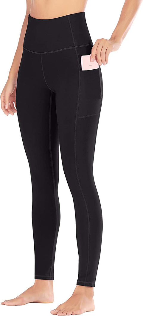 Gym Leggings with Pockets Yoga Pants for Women High Waisted Sports Leggings for Women Yoga Trousers