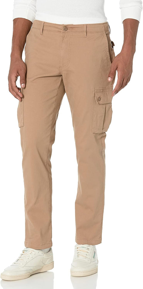 Men'S Slim-Fit Stretch Cargo Trouser