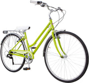 Wayfarer 500 Mens & Womens Hybrid Bike, 700C Wheels, 16 or 18-Inch HI-TEN Steel Frame, 7 Speed Twist Shifters, Rear Cargo Rack, Multiple Colours