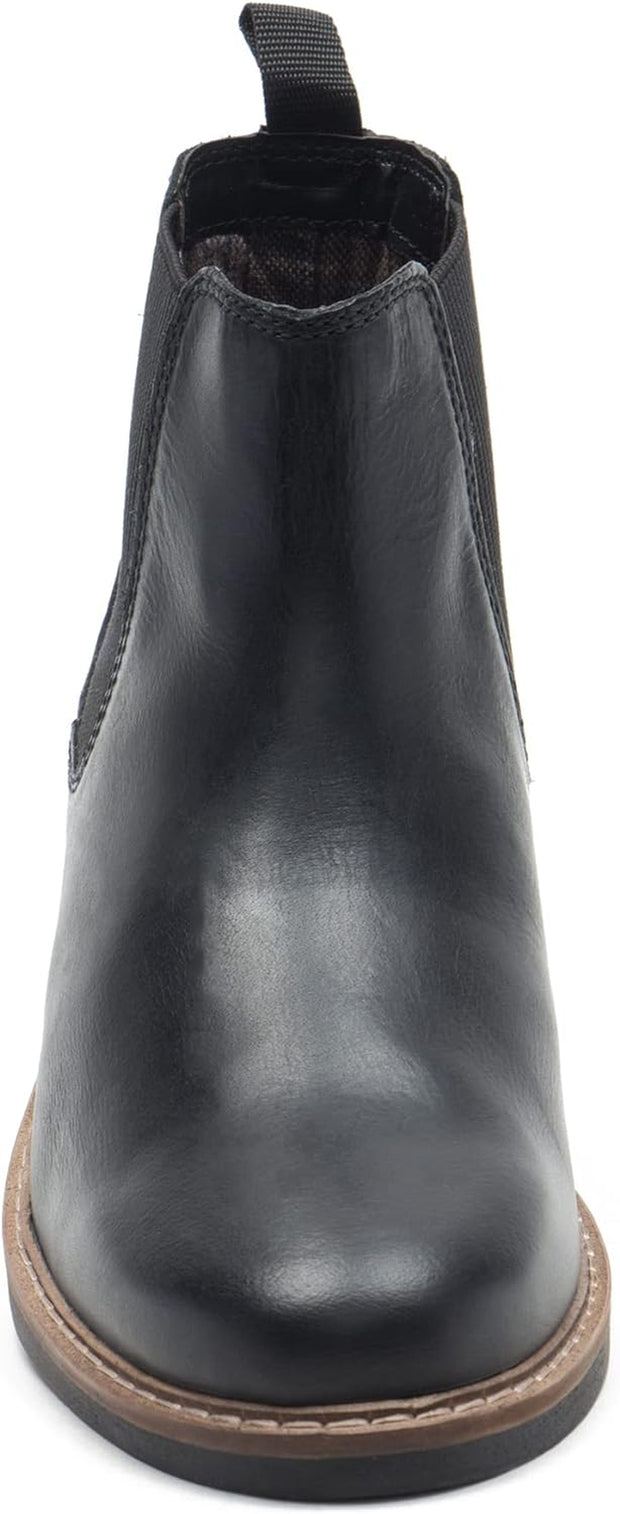 Men'S 'Bamford' Formal Chelsea Boots, Classic, Comfortable and Stylish Boots for Any Occasion, Made with Leather for an Effortless and Chic Look (Black/Wood)