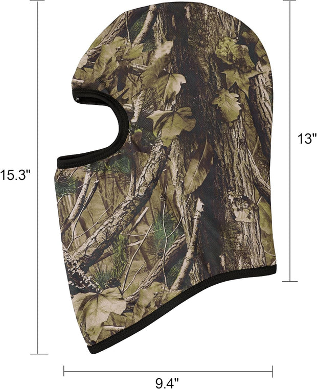 Hunting Balaclava Face Mask, Windproof Camouflage Balaclava Tactical Hood Headwear, Helmets Liner for Adults Women and Men Elastic Universal Size