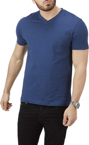 5 Pack Plain V-Neck T-Shirt