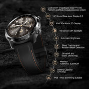 Pro 3 GPS Smartwatch for Men and Women, Wear OS by Google, Dual-Layer Display 2.0, Long Battery Life