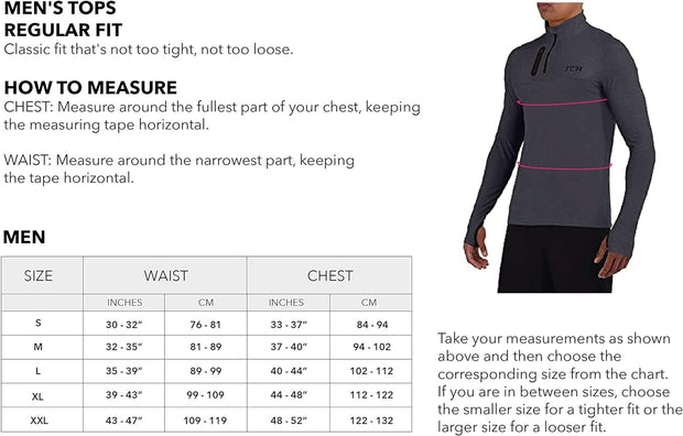 Men'S Fusion Pro Quickdry Long Sleeve Half-Zip Running Top