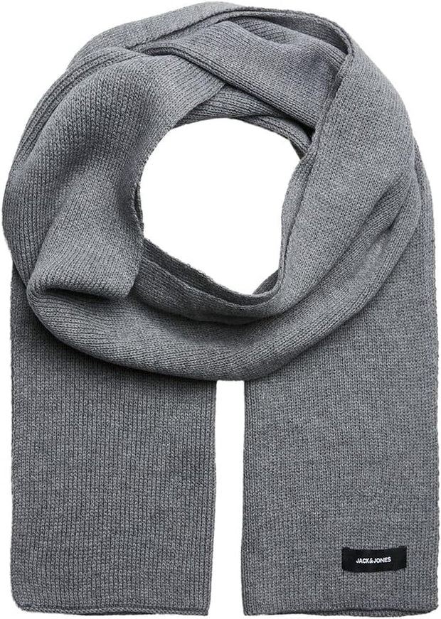 Men’S Knitted Scarf Soft Plain Winter Neck Scarves - Gift for Men - One Size