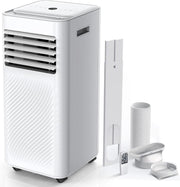 Portable Air Conditioner 9000 BTU Air Conditioning Unit with 4-In-1 Function, Air Cooling, Ventilation, Dehumidifying and Sleep Mode with 24H Timer, Window Venting Kit Included - Portable AC Unit