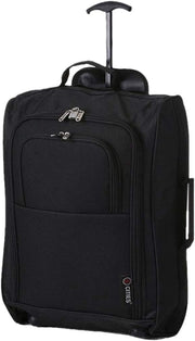 21"/55Cm Carry on Lightweight Travel Cabin Approved Trolley Bag with Wheels Suit Case Hand Luggage with 2 Year Warranty