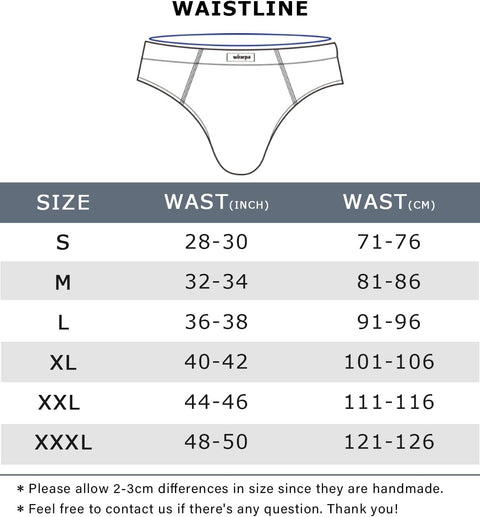 Men'S Modal Briefs Underwear Soft Microfibre Underpants No Front Silky Touch Slips Covered Waistband Multipack